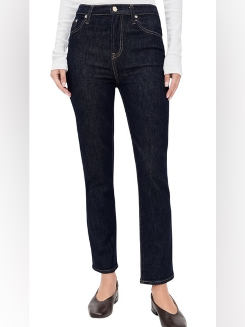 Pistola Bri Ankle High Rise Slim Straight - NightFall Size 29